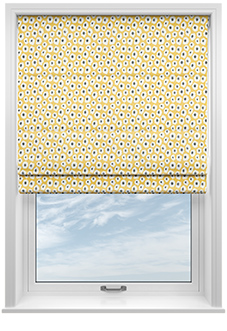 Astasia, Saffron - Roman Blind